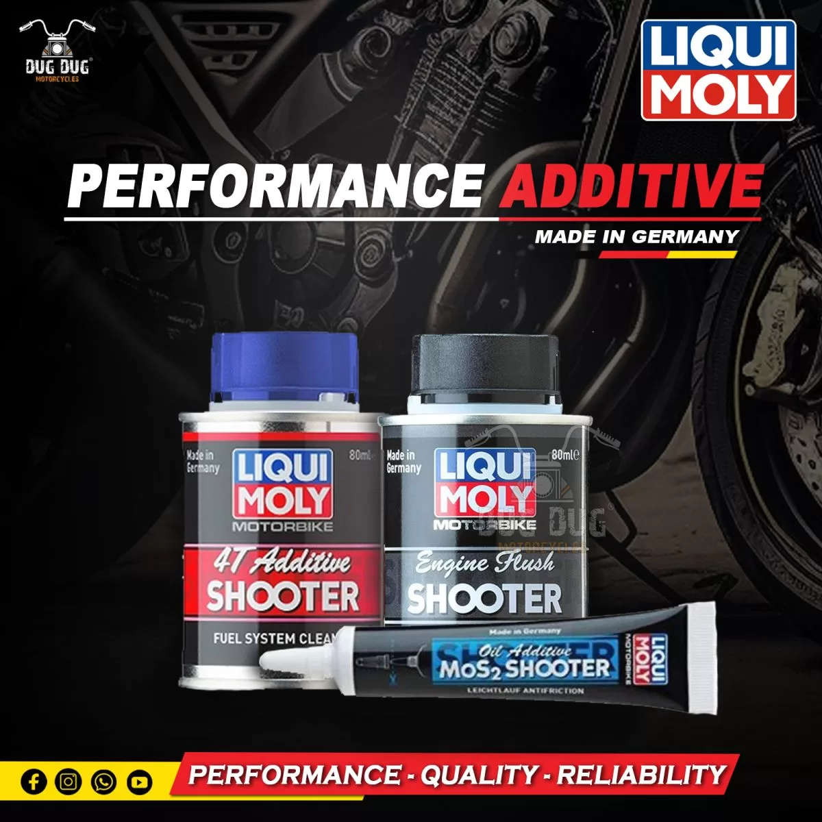 Liqui Moly Motorbike 4T Speed Shooter 80 Ml Dug Dug Motorcycles