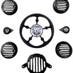 New Royal Enfield Lion Headlight Grill Set for Classic 350,500