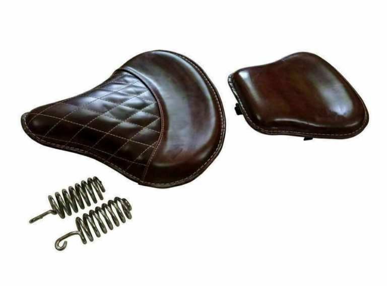 Dug Dug Kabir Singh Aka Harley Type Slim Leather Seat For Royal Enfield Classic Standard Electra 2744