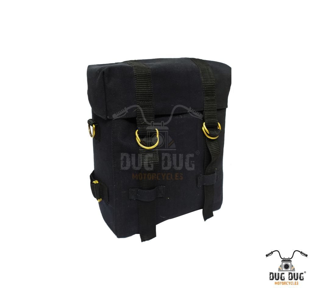 Buy AllExtreme EXBSRSB Black Saddle Bag for Bullet Online in India at Best  Prices