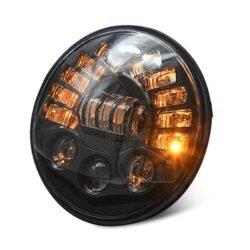 7 Inch Full Ring LED Headlight 90 Watts for Royal Enfield - Dug