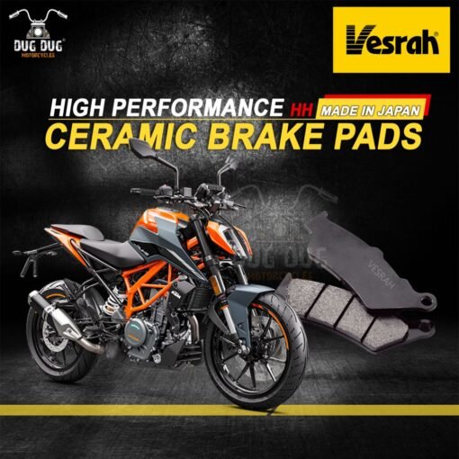 dug dug vesrah ceramic brake pads front and rear for ktm duke 125 200 250 390