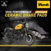 dug dug vesrah ceramic brake pads front and rear for royal enfield meteor 350