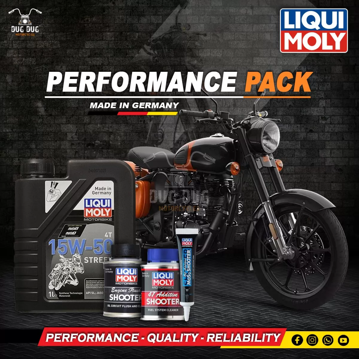 Liqui Moly Injection Cleaner - Car Service Packs