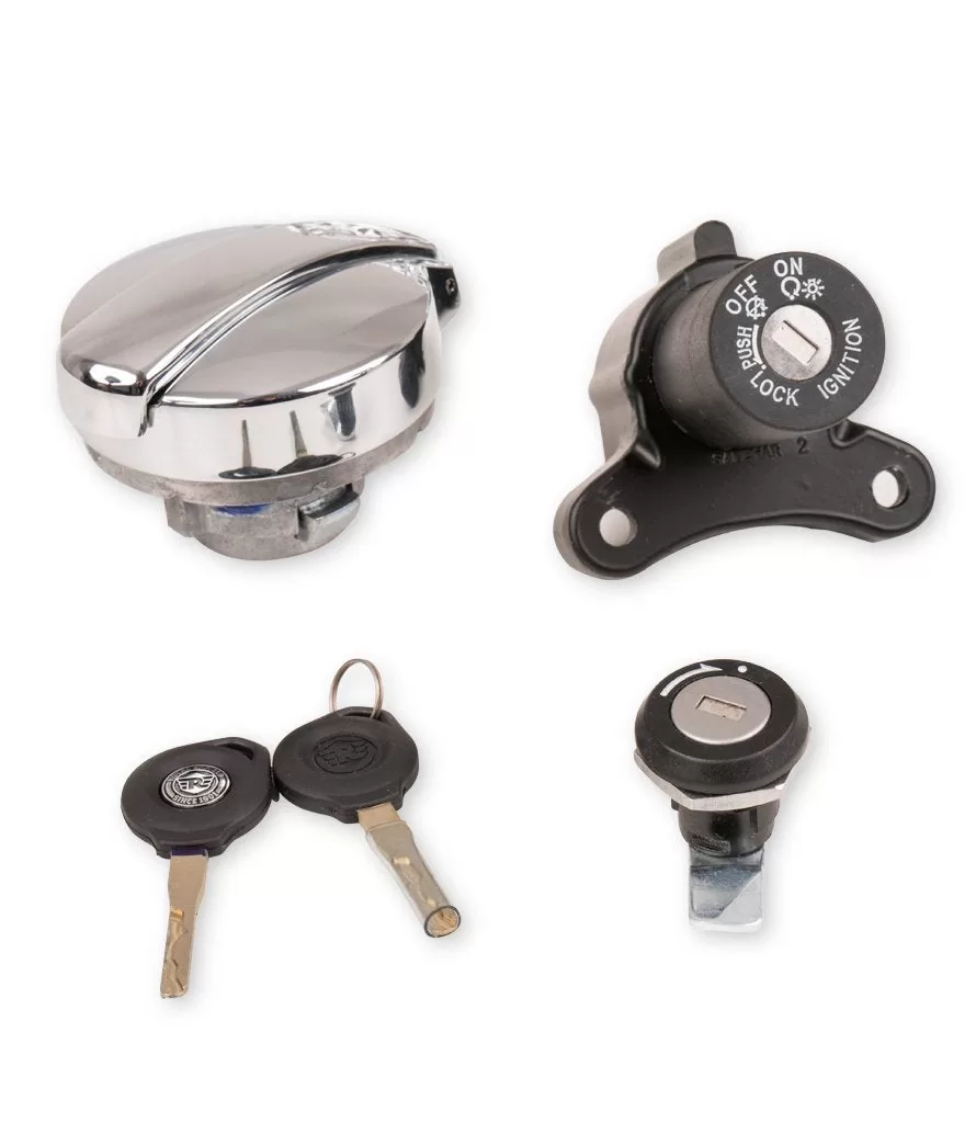 Royal enfield key hot sale lock set price