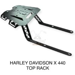 Dug Dug Top Rack Carrier Plate for Harley Davidson x440 Heavy Quality - Black
