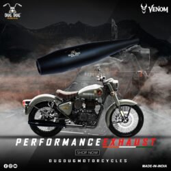 Dug Dug Venom Performance Exhaust with dB killer for Classic Reborn