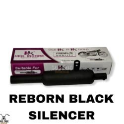 HKK Indori Original Silencer for Classic 350 Reborn - Black