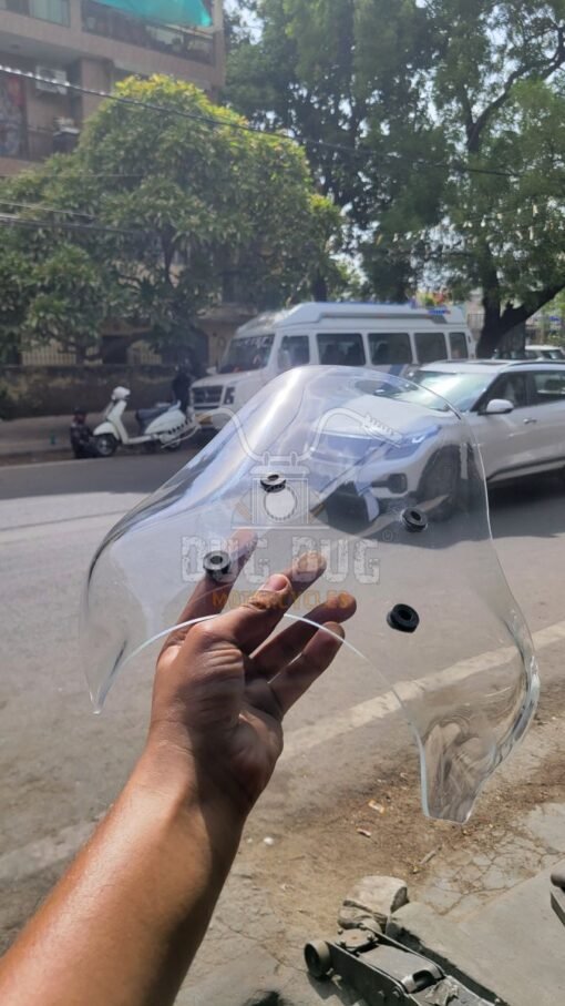himalayan 450 carbon racing windshied visor dug dug motorcycles (4)