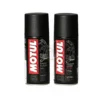 Motul C1 C2 Combo of C1 Chain Clean (150 ml) and C2 Chain Lube (150m) for All Bikes