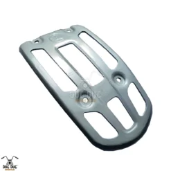 Dug Dug Pillion Seat Replacement Carrier for Royal Enfield Super Meteor 650 - Silver (1)