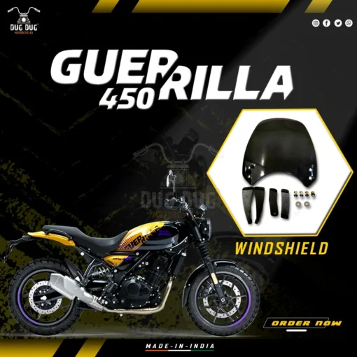 Guerrilla 450 Windshield Visor